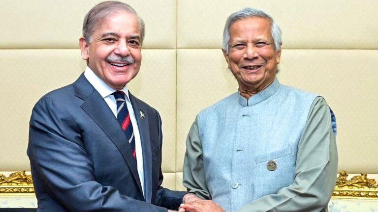 Yunus, Sharif meet in Cairo, discuss settling 1971 issues “once and for all”