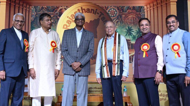 Rajasthani Association Tamil Nadu launches Rajasthani-Tamil Seva Awards