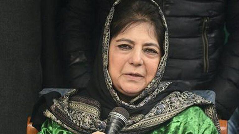 Proposed GST hike for Kashmiri shawl will finish craft: Mehbooba Mufti